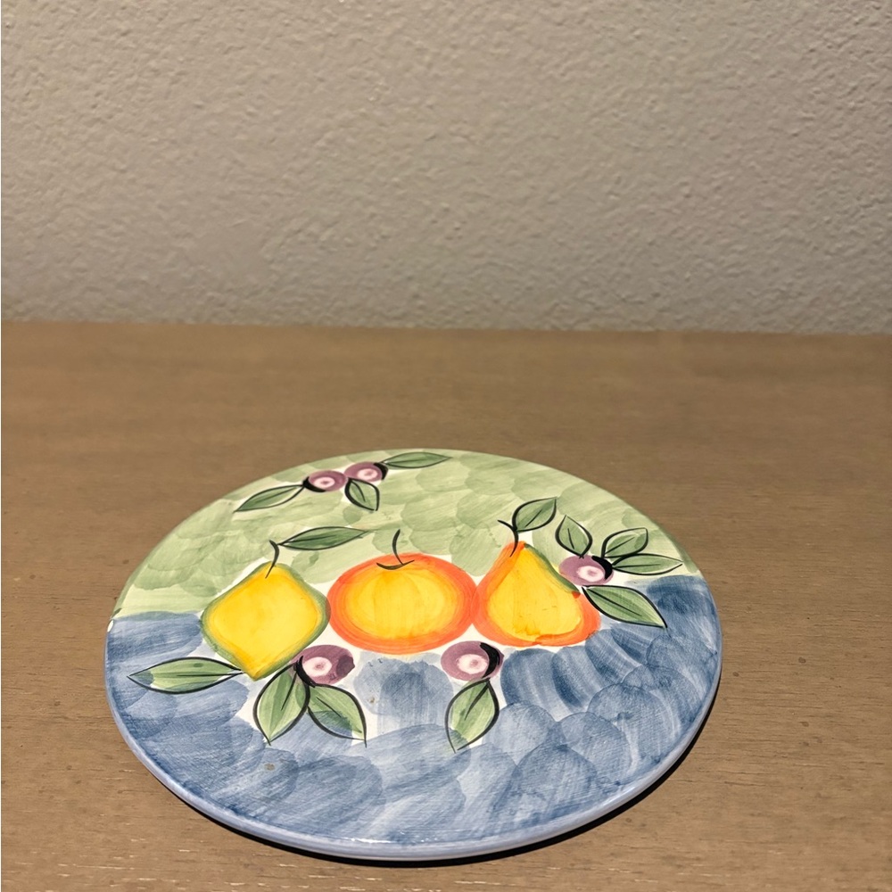 Colorful Fruit Ceramic Plate
